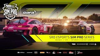 LIVE  RACE  SRO Esports SIM PRO Series - SPA 2023