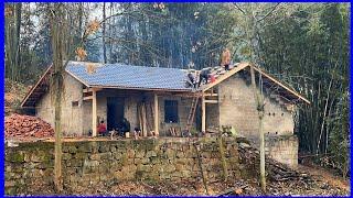 returned home to renovate a long-abandoned house in the mountains