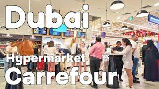 Dubai  Carrefour Supermarket Food Prices 4K Walking Tour