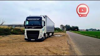 POV Truck driving. LIVE Volvo FH500 2022. ENGDEPT