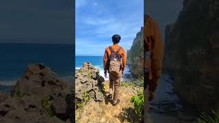 Cantiknya Pantai Karang Payung Wonogiri Jawa Tengah #short #shorts #fyp