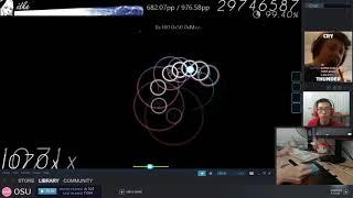 Live idke  DragonForce - Extraction Zone Legend +HR 98.45% {800pp 1xSB} - osu