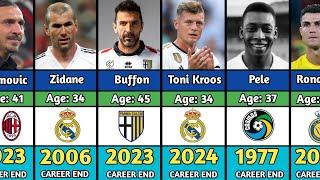 GOODBYE  - Best Football Players Who Have Retired