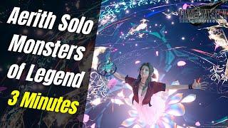Aerith Solo Monsters of Legend 3 minutes  Final Fantasy VII Remake