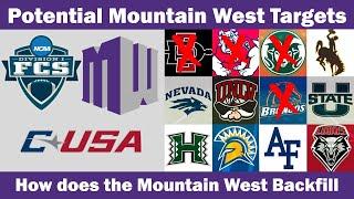 Potential Target Schools for the Mountain West to Backfill Loses - Mountain West Football