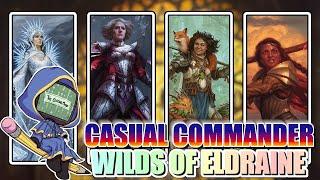 Imodane \ Rowan \ Hylda \ Ellivere  Wilds of Eldraine EDH  Casual Commander