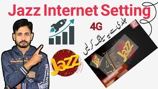 Jazz Internet Setting  Jazz 4g Internet Setting  Jazz Internet Setting Kaise kare Jazz 4g Setting