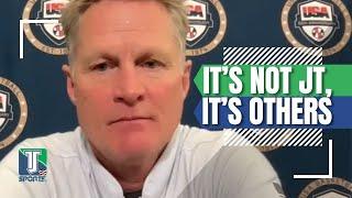 Steve Kerr EXPLAINS why he wont give Jayson Tatum MINUTES at the Paris 2024 Olympics