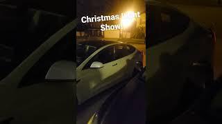 Tesla Christmas Light Show #shorts