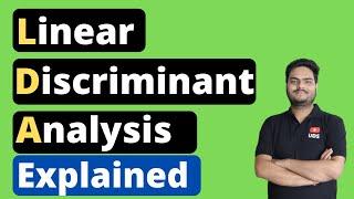 Linear discriminant analysis explained  LDA algorithm in python  LDA algorithm explained