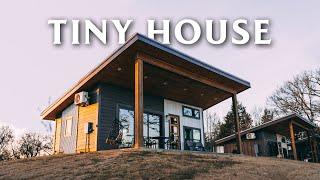 Spacious Stunning 450sqft Tiny House Used for Airbnb  Full Tour