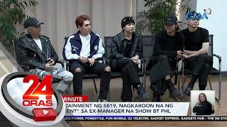 1Z Entertainment ng SB19 nagkaroon na ng settlement sa ex-manager na Show BT Phl  24 Oras