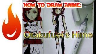 How to Draw Otakufuel Mascot Hime 