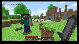 Minecraft Indev 0.31 Human mobs. With sound