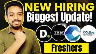 Deloitte IBM  Cognizant Biggest Hiring  OFF Campus Drive Foe 2024 2023 2022 Batch  Fresher Job