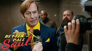 Saul Goodmans Reveal At The Courthouse  Magic Man  Better Call Saul