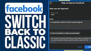 How To Switch Back To Classic Facebook Page 2024 2 WAYS