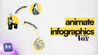 How To Animate Infographics Like VOX After Effects Tutorial
