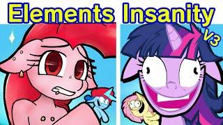 Friday Night Funkin VS Elements Of Insanity V3 - Final Demo  My Little Pony FNF ModMLP Pinkie