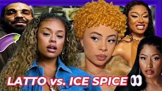 Latto CLASH Ice Spice  Pourquoi elles sont en beef ? Drake & son missile Megan Nicki