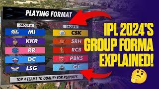 IPL 2024 Groups format explained