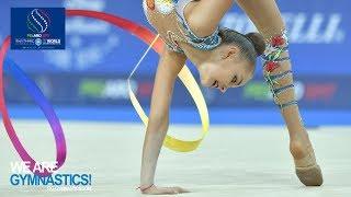 2017 Rhythmic Worlds Pesaro ITA - Clubs+Ribbon Finals Highlights - We Are Gymnastics 