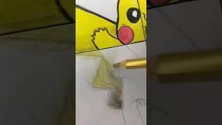 One Drawing Pikachu  Realístic But 4 different Style Part 3 #art #cartoon