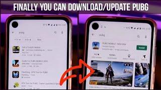 How to DownloadUpdate PUBG After Ban  Update PUBG from Play Store