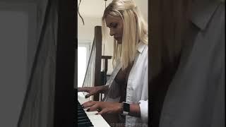 No bra day with piano