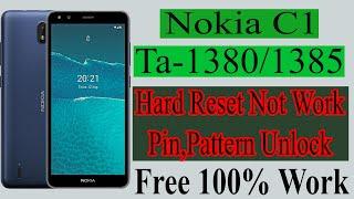 Hard Reset Nokia C1 2nd Edition Ta-1380 Reset Failed Free Solution 100% Working 2023