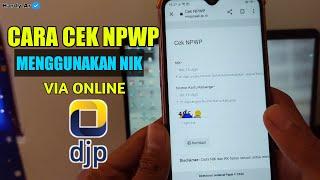 Cara Cek NPWP Online