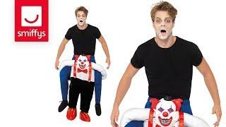 Sinister Clown Piggy Back Costume