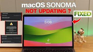 macOS Sonoma Not Updating – Fix