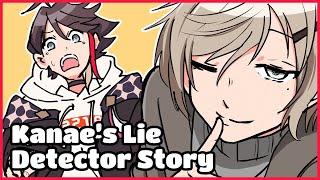Kanae Takes The Lie Detector Test  Animated Story VTuberNIJISANJI Moments Eng Sub