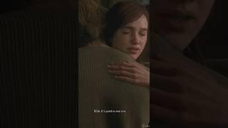 The Most Saddest Moment Of Ellie When She Hugs Tommy Like Joel - The Last Of Us 2 Remastered #shorts