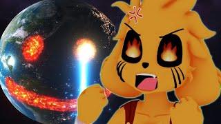 ¡DESTRUYENDO el PLANETA TIERRA   Solar Smash  MIKE EXE