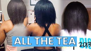 YOUR HAIR HAS BEEN THE SAME LENGTH SINCE RELAXED??  NATURAL HAIR UPDATE Q&A