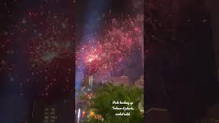 Kembang api terbesar di jakarta sambut hari raya imlekdi tribeca park CP mall #jakarta #fireworks