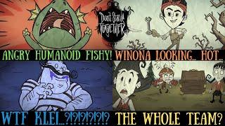 NEW... WEIRD... WurtWinona Update Animation - Staying Afloat - Dont Starve Together BEARD REACTS