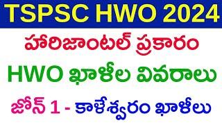  tspsc hwo ఖాళీలు  hwo vacancies as per horizontal  hostel welfare officer 2024  hwo 2024 exam