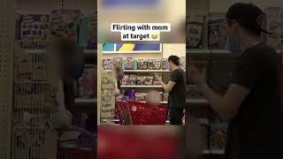 Flirting with hot Mom with kid at Target #shorts #pranks