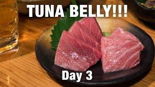 Japanese Food Tour of Osaka - TUNA BELLY Otoro That Will Melt-In-Your-Mouth