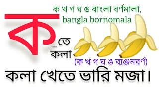 বাংলা বর্ণমালা সঠিক উচ্চারণ  ক খ  গ  ঘ  ঙ ব্যঞ্জনবর্ণঃ মোট সংখ্যা ৩৯ টি বাংলা সঠিক উচ্চারণ 