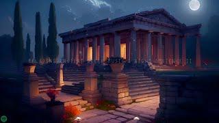 Relaxing Ancient Greek Music & Night Ambience II  Samvyke  music for sleep meditation study