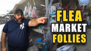 Toy Hunting Vlog Flea Market Follies with The Gang