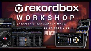 rekordbox Workshop - Basic - Export Mode Aufzeichnung