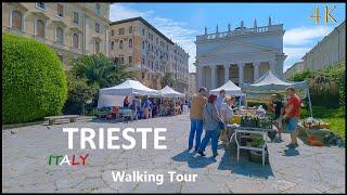 TRIESTE  ITALY - Walking Tour - 4K