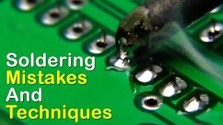 Soldering Mistakes And Techniques  Creative Science