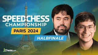 Hikaru Nakamura vs Alireza Firouzja  Speed Chess Championship 2024  Halbfinale