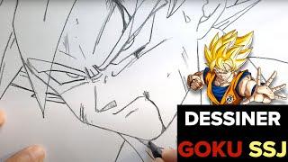 Comment dessiner Goku SSJ - Dragon Ball Z